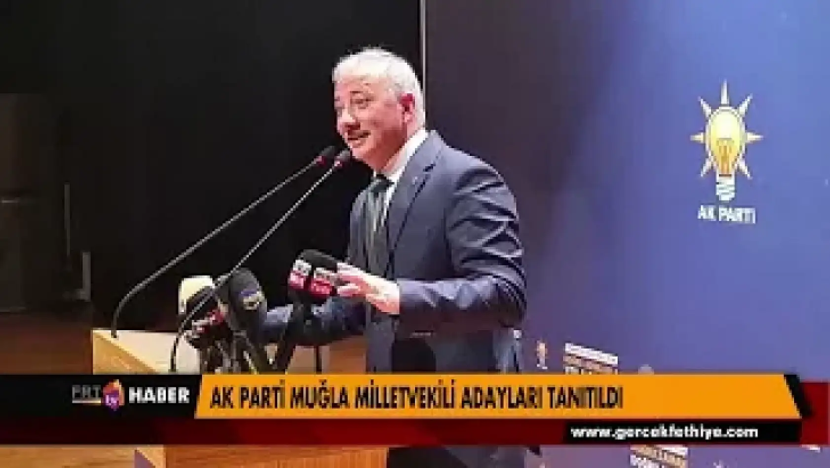 AK Parti Muğla 1. sıra milletvekili adayı Kadem Mete, tanıtım toplantısında konuştu