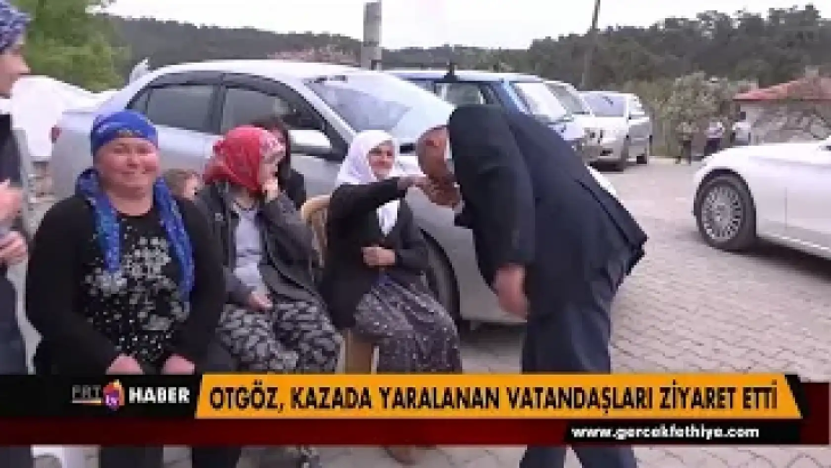 AK Parti Muğla Milletvekili Adayı Otgöz, Kazada Yaralanan Vatandaşları Ziyaret Etti