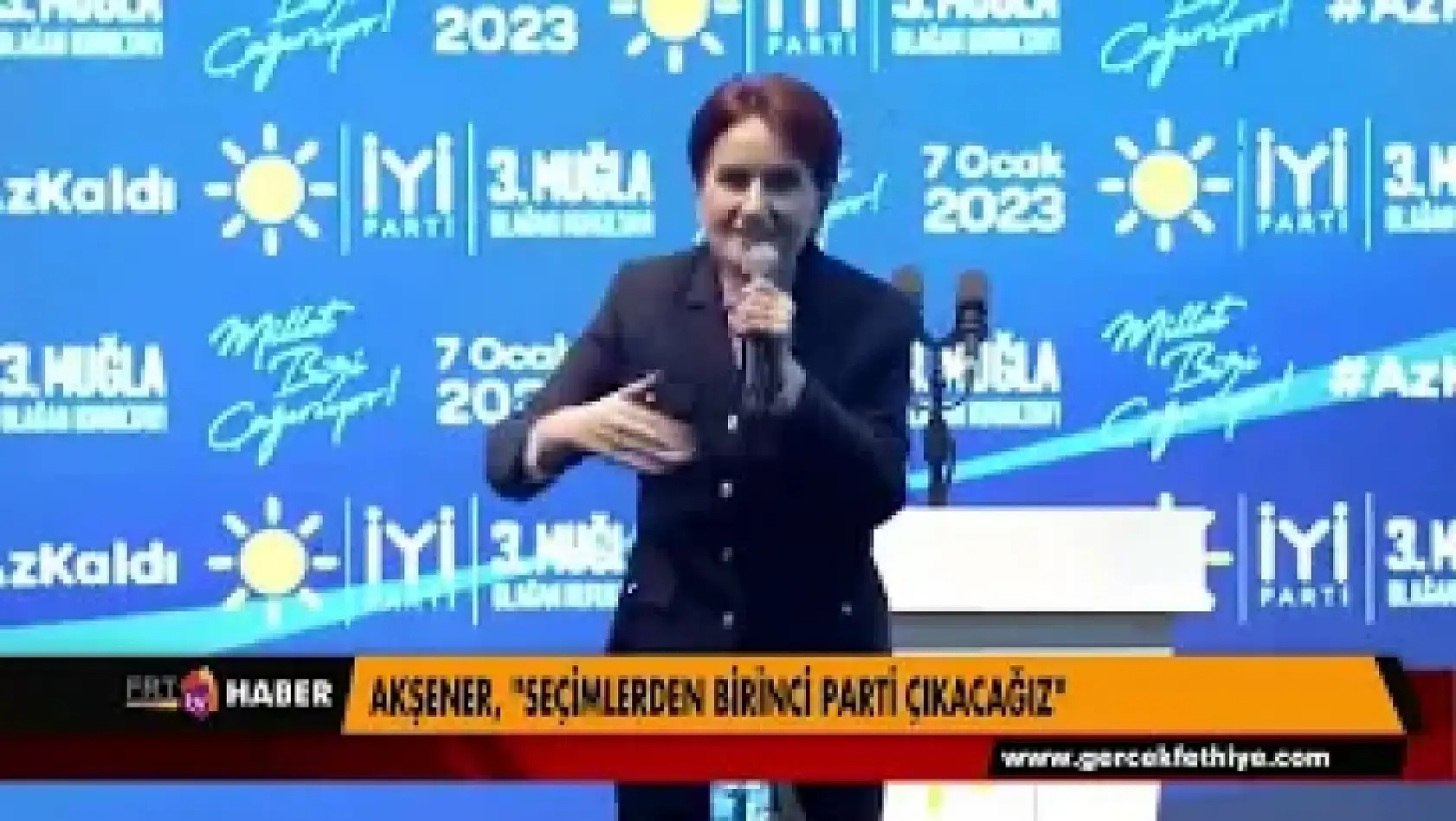 AKŞENER, SEÇİMLERDEN BİRİNCİ PARTİ ÇIKACAĞIZ