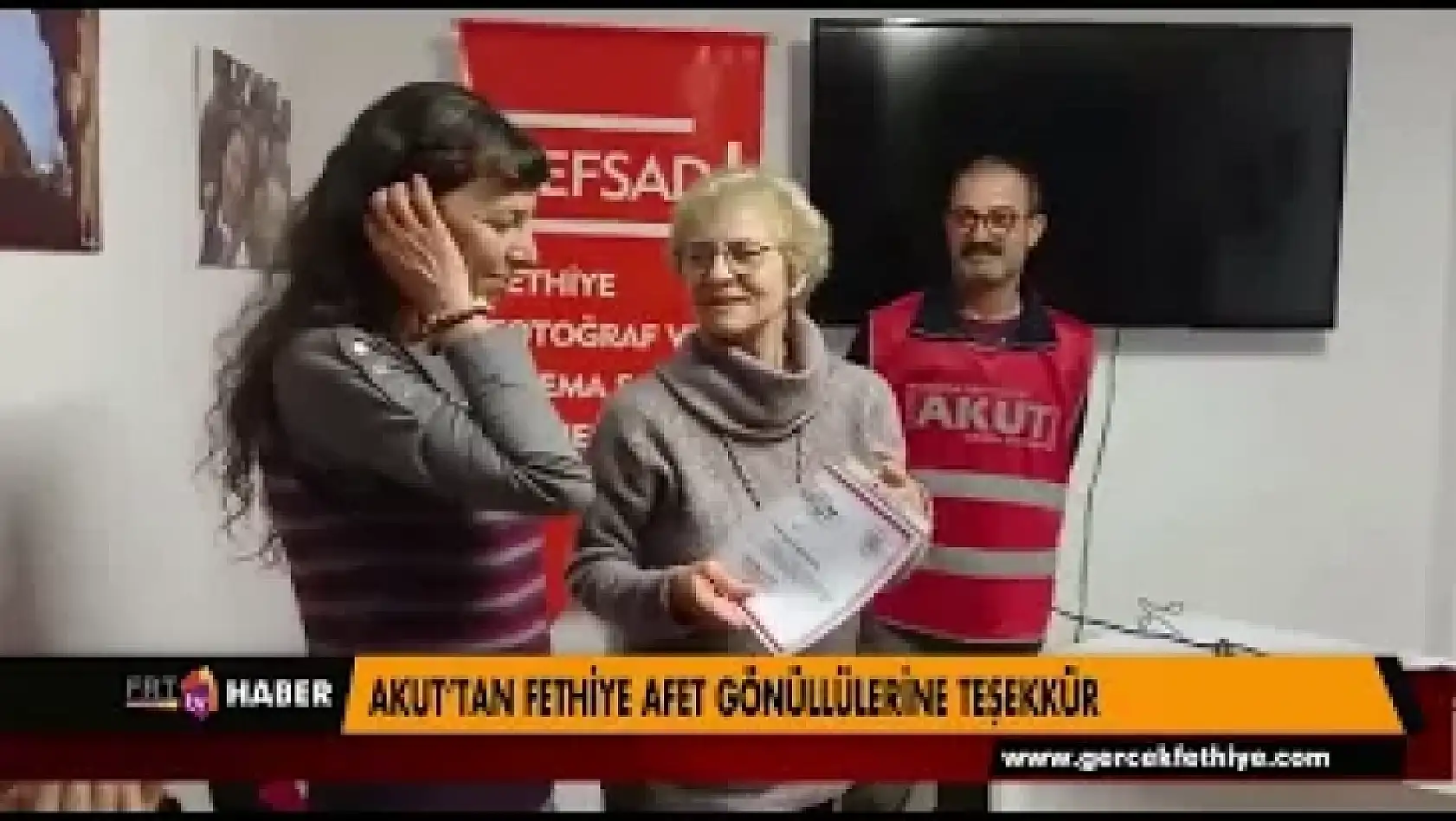 AKUT'TAN FETHİYE AFET GÖNÜLLÜLERİNE TEŞEKKÜR