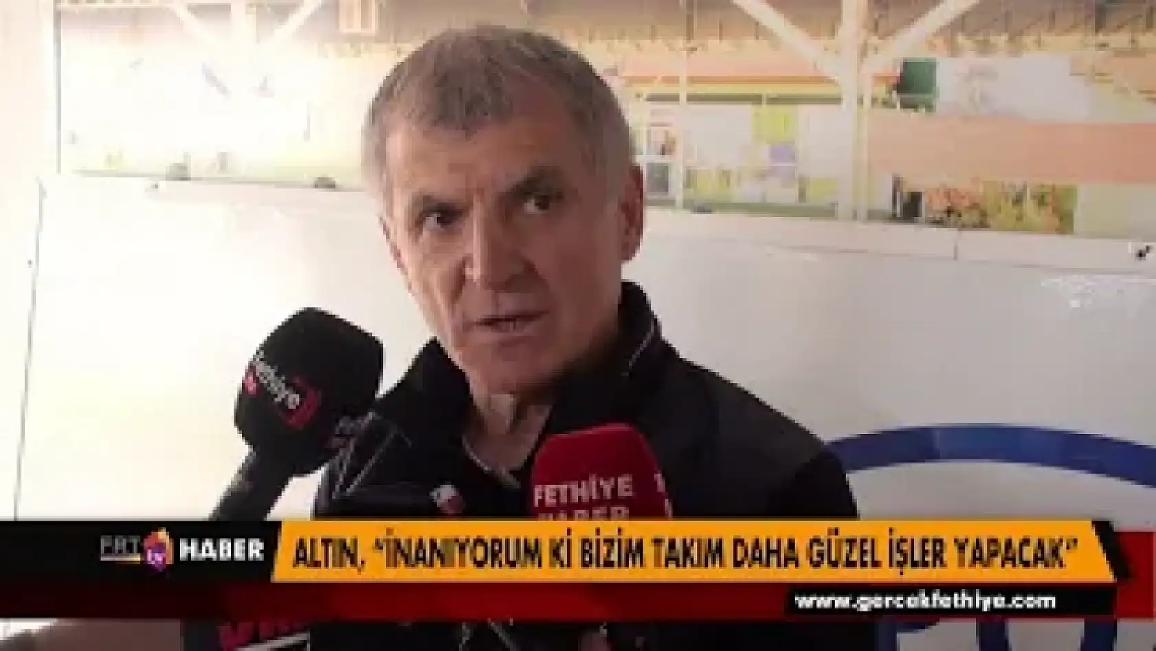 Altın, 'İnanıyorum ki bizim takım daha güzel işler yapacak'