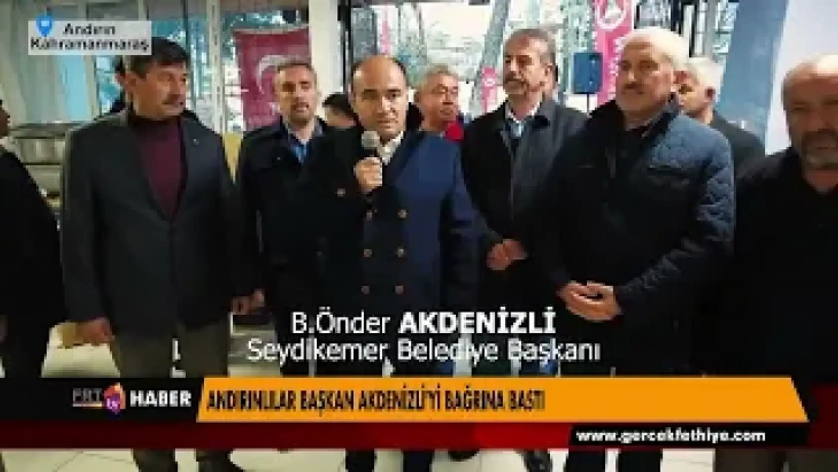 ANDIRINLILAR BAŞKAN AKDENİZLİ'Yİ BAĞRINA BASTI