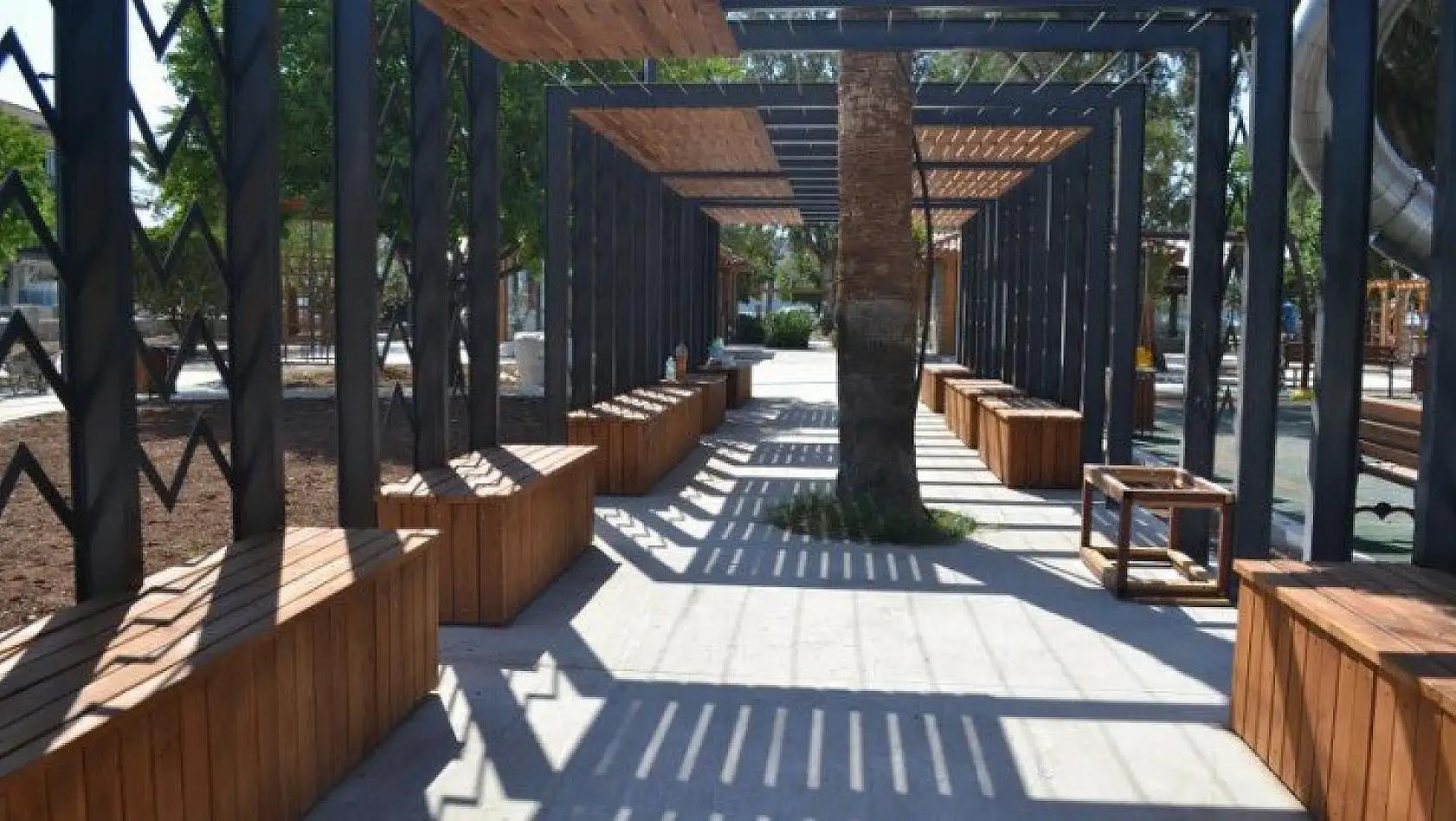 Bahriye Üçok Parkı'nda sona gelindi