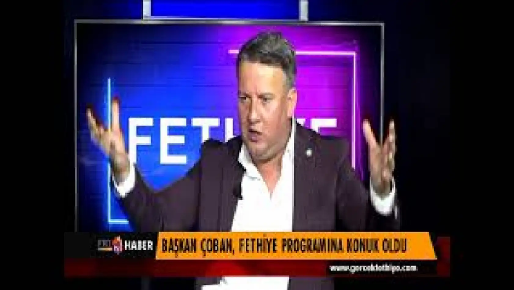 BAŞKAN ÇOBAN, FETHİYE PROGRAMINA KONUK OLDU