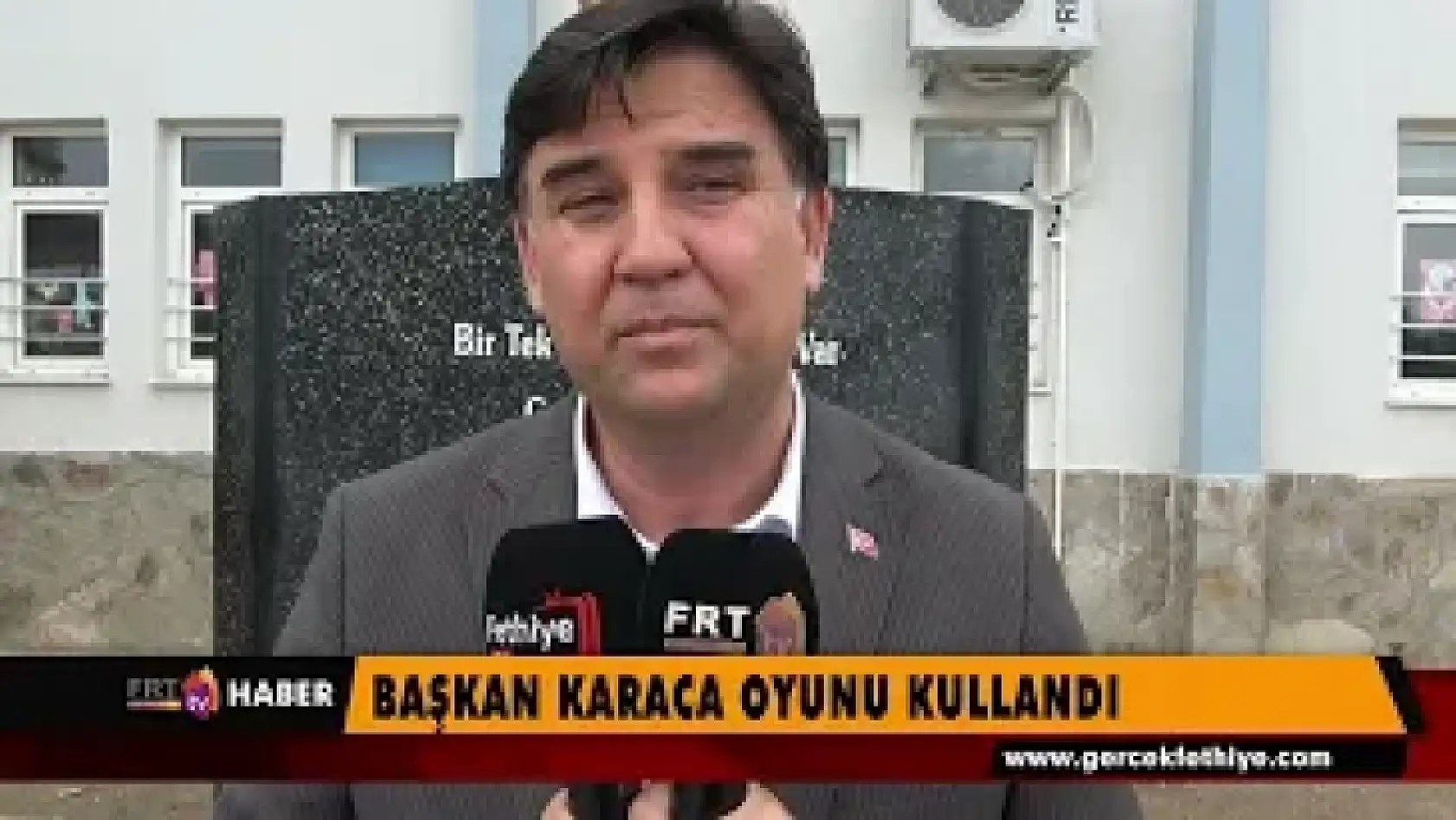 Başkan Karaca oyunu kullandı