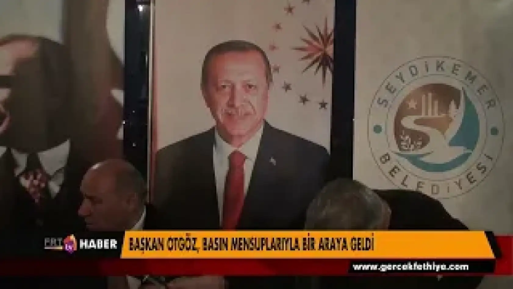 BAŞKAN OTGÖZ, BASIN MENSUPLARIYLA BİR ARAYA GELDİ