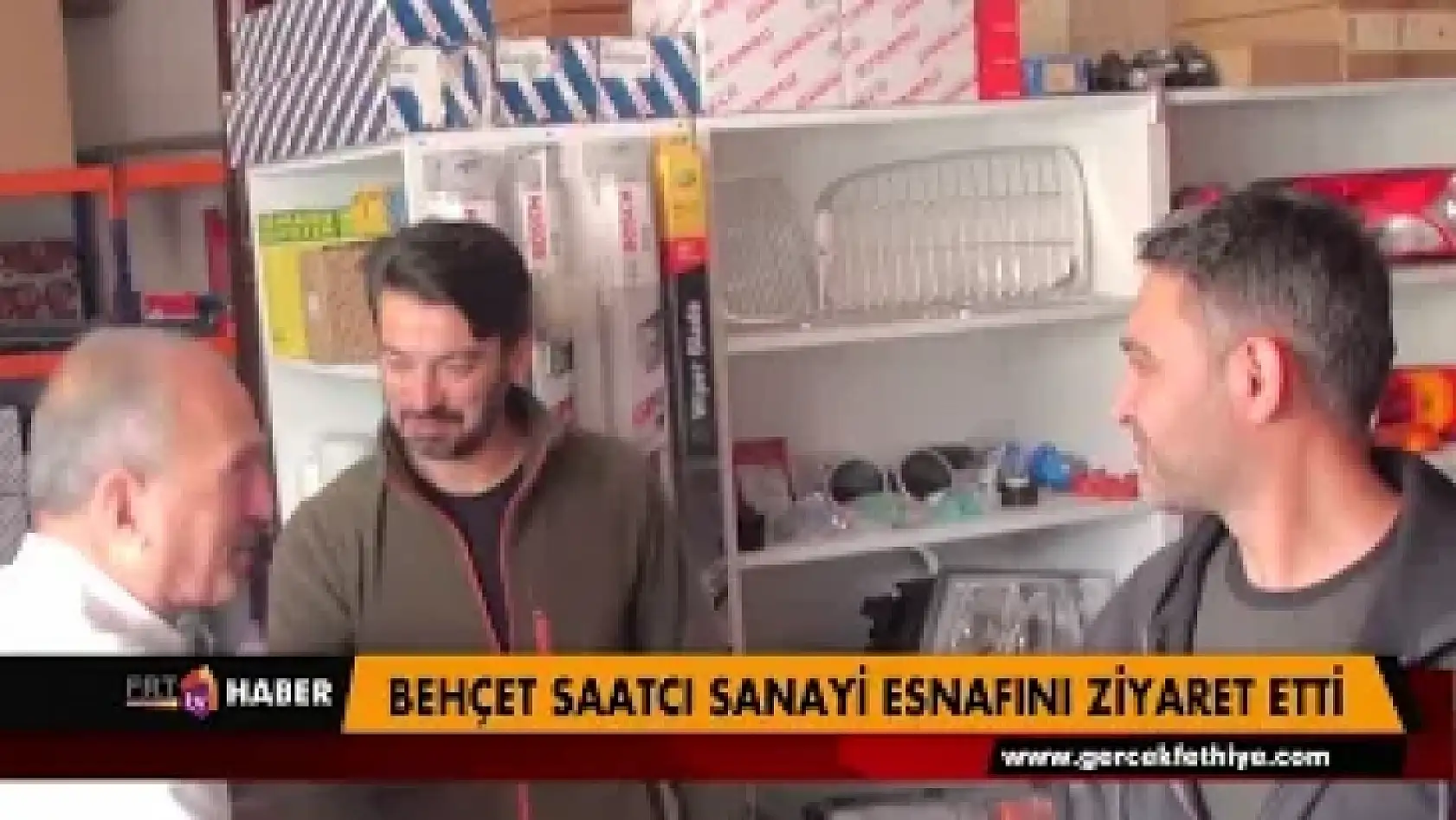Behçet Saatcı, sanayi esnafını ziyaret etti