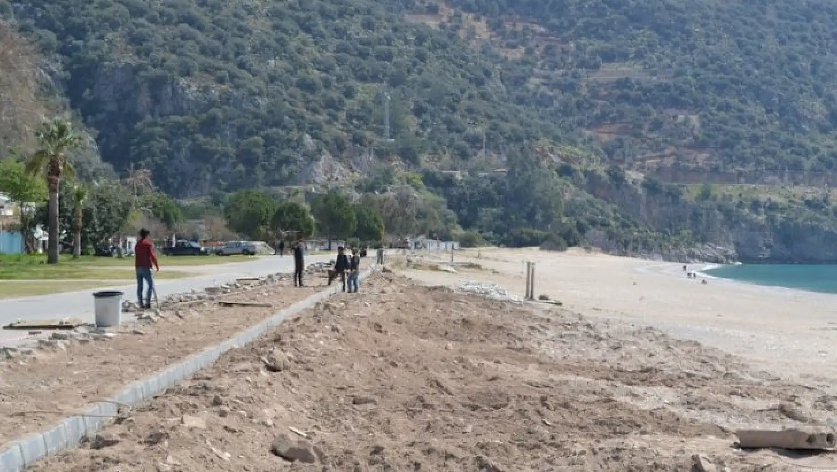 Belcekız'da çalışmalar yeni sezona kaldı