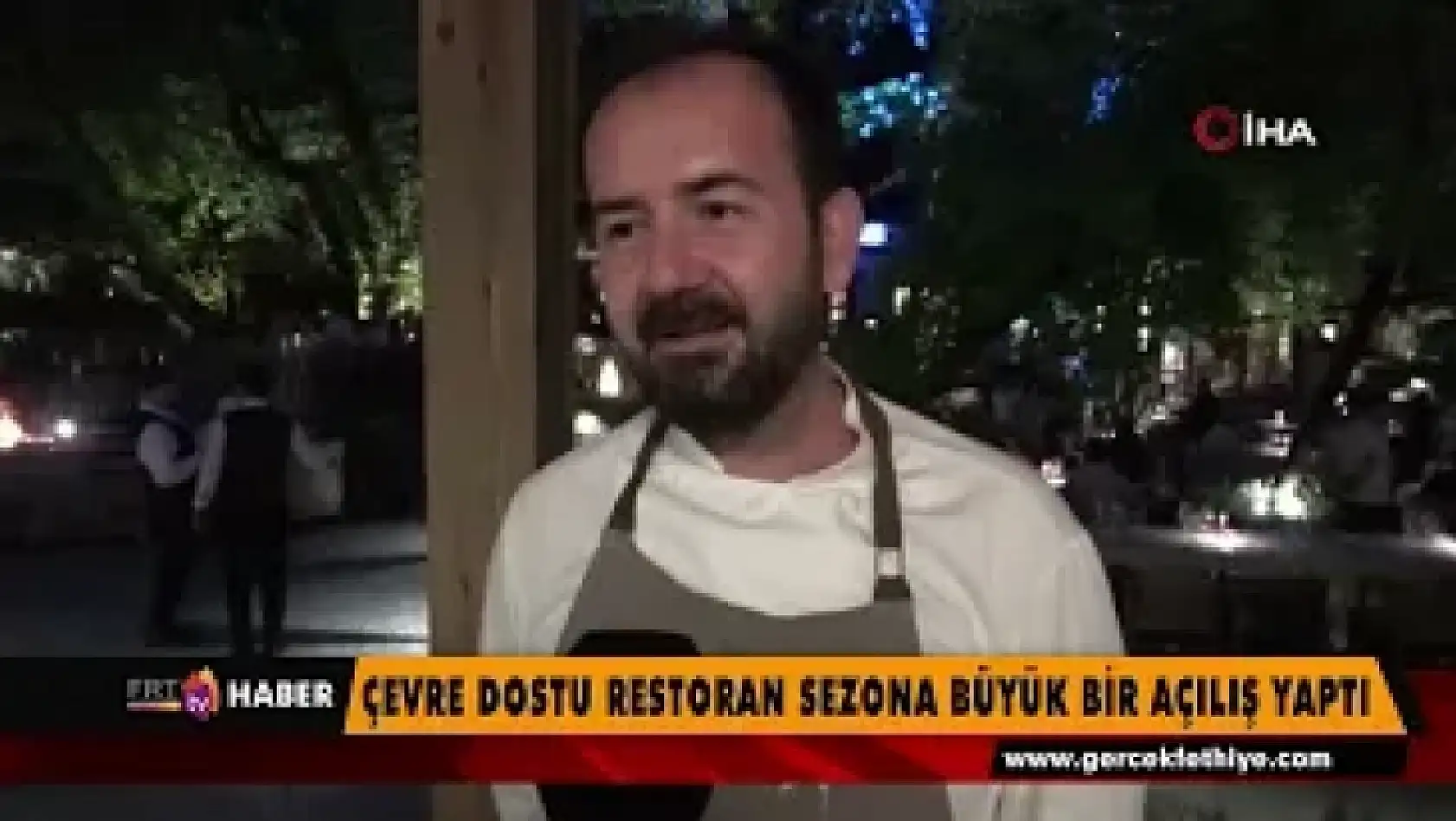 Çevre dostu restoran sezon açılışını yaptı