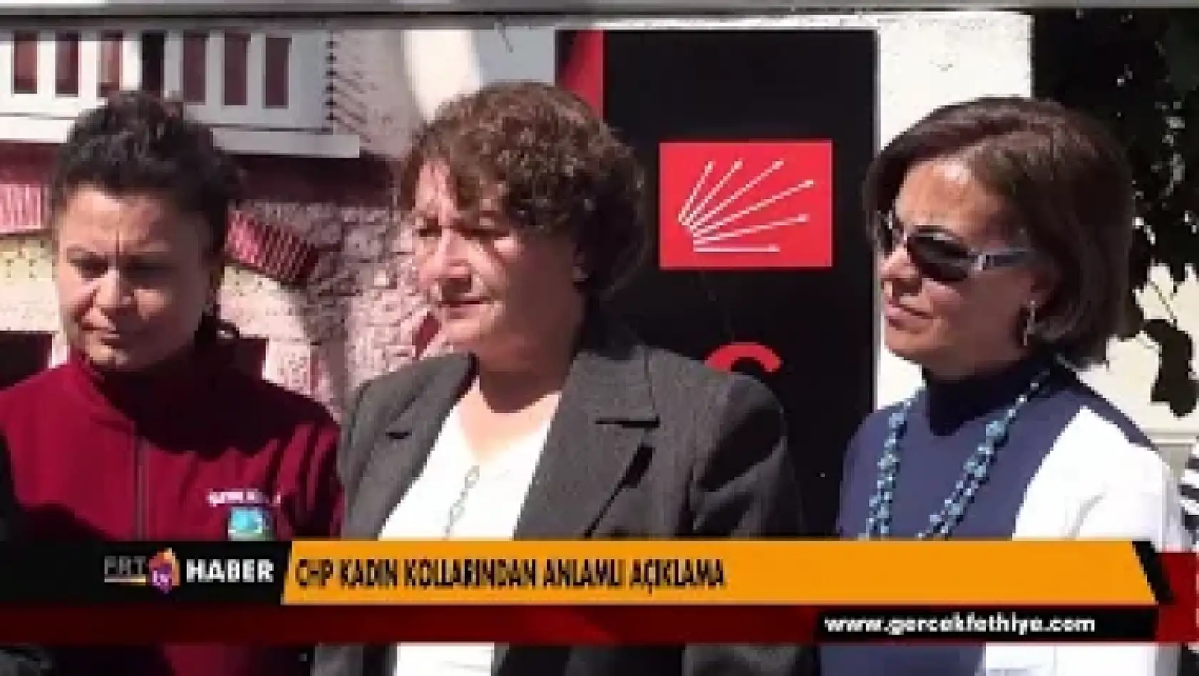 CHP KADIN KOLLARINDAN ANLAMLI AÇIKLAMA
