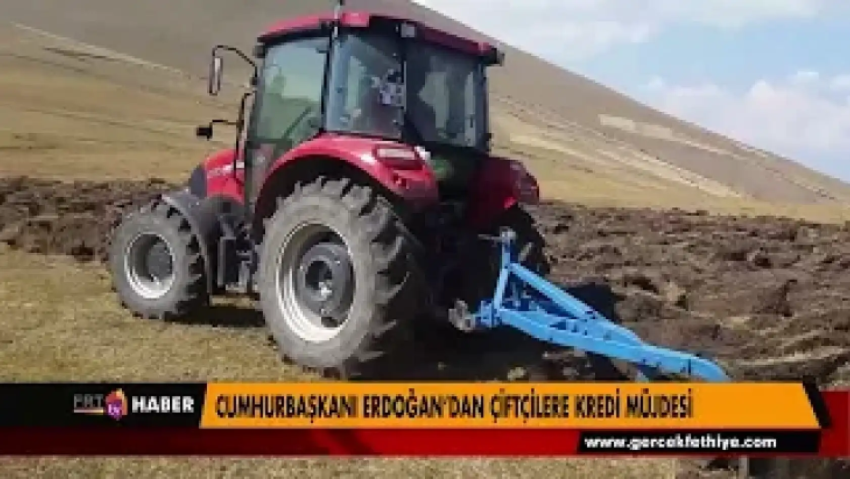 CUMHURBAŞKANI ERDOĞAN'DAN ÇİFTÇİLERE KREDİ MÜJDESİ