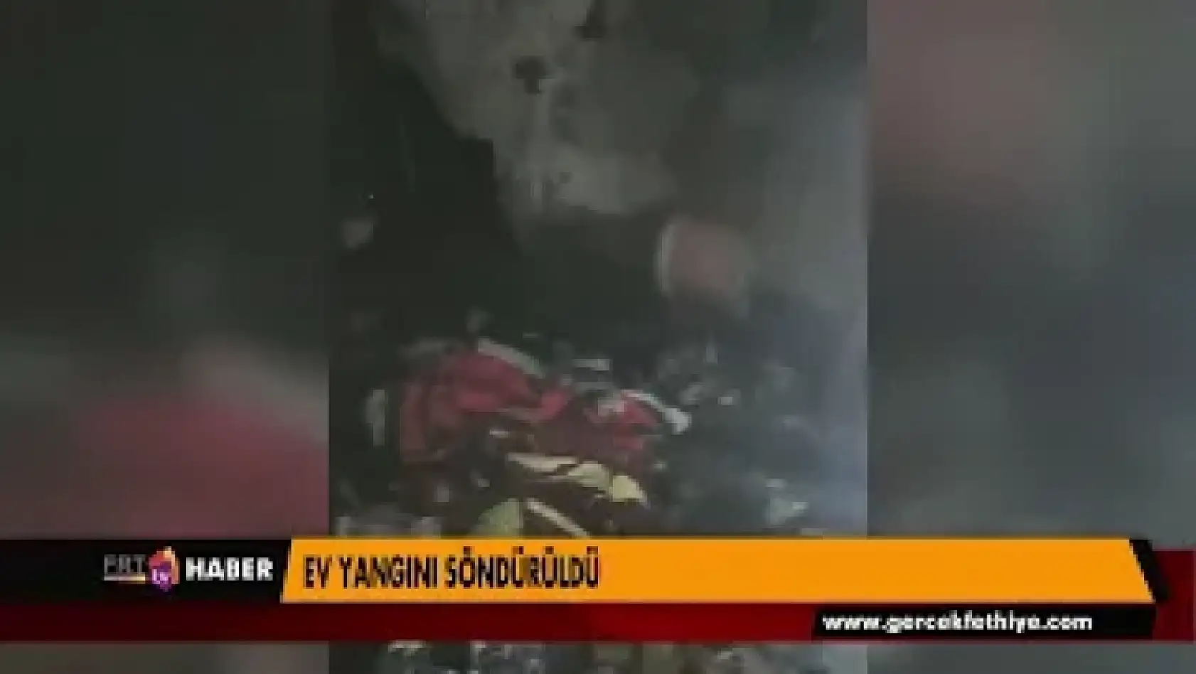 EV YANGINI SÖNDÜRÜLDÜ