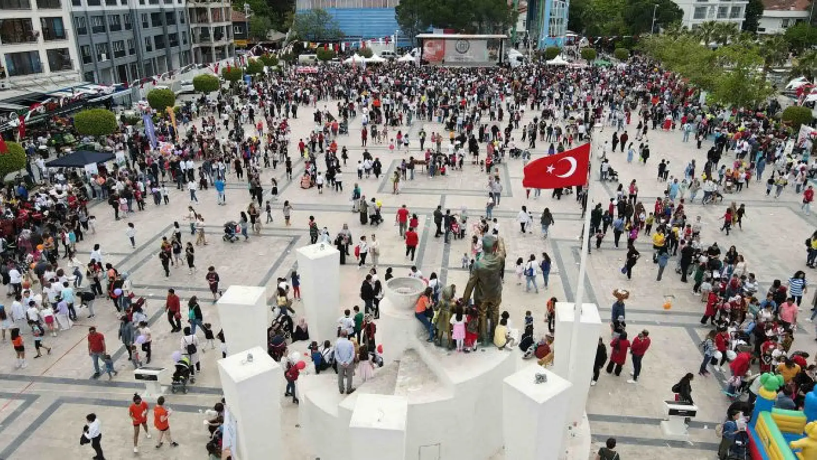 Fethiye bayramı kutladı