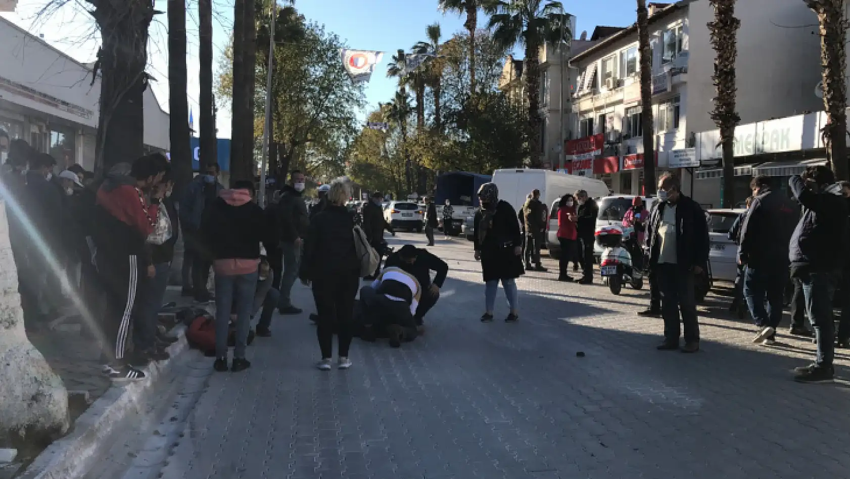 Fethiye'de motosiklet yayaya çarptı 1 ölü, 1 yaralı