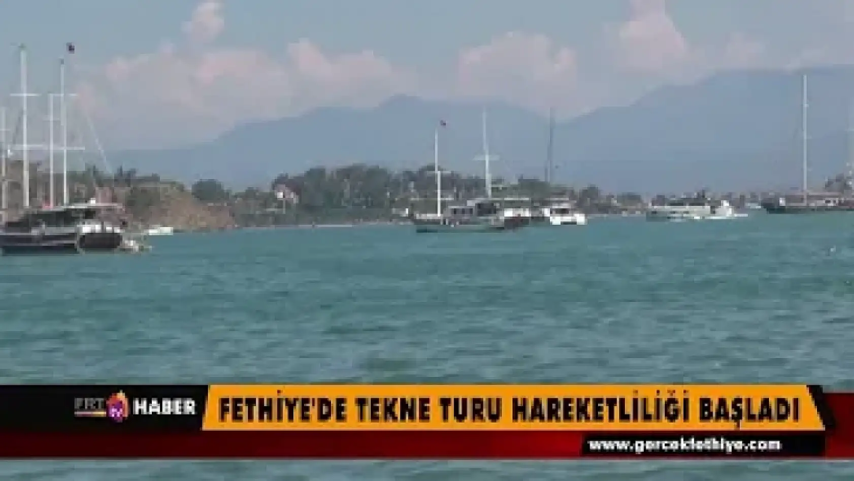 Fethiye'de tekne turu hareketliliği başladı