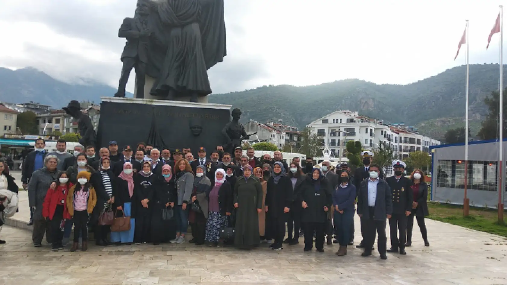 Fethiye Gaziler Derneği'ne Tokat'tan Anlamlı Ziyaret