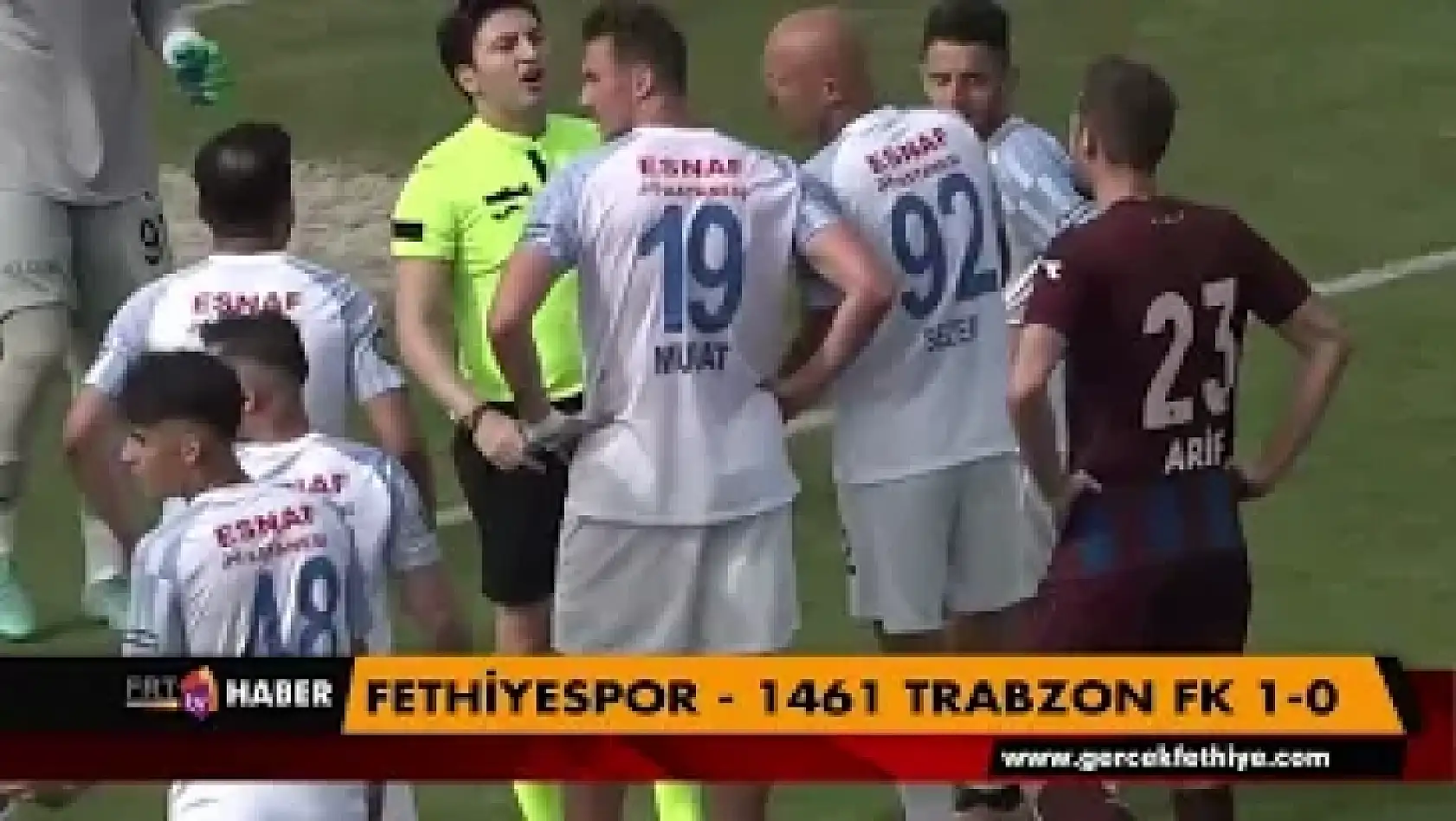 Fethiyespor  - 1461 Trabzon FK 1-0