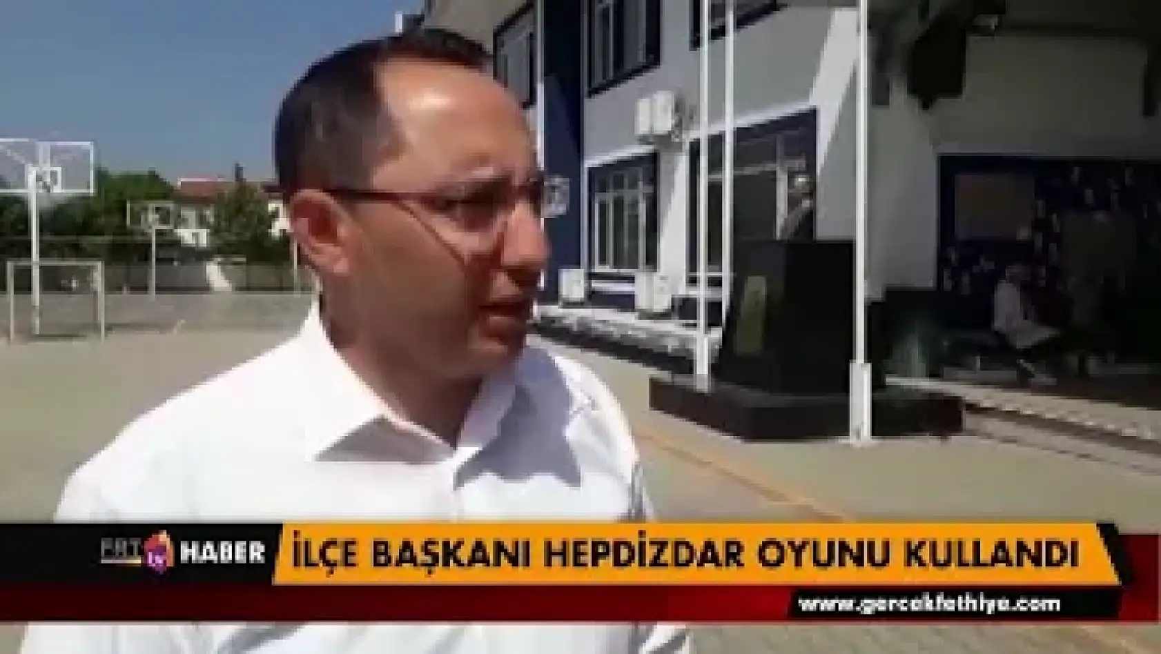 İlçe Başkanı Hepdizdar oyunu kullandı