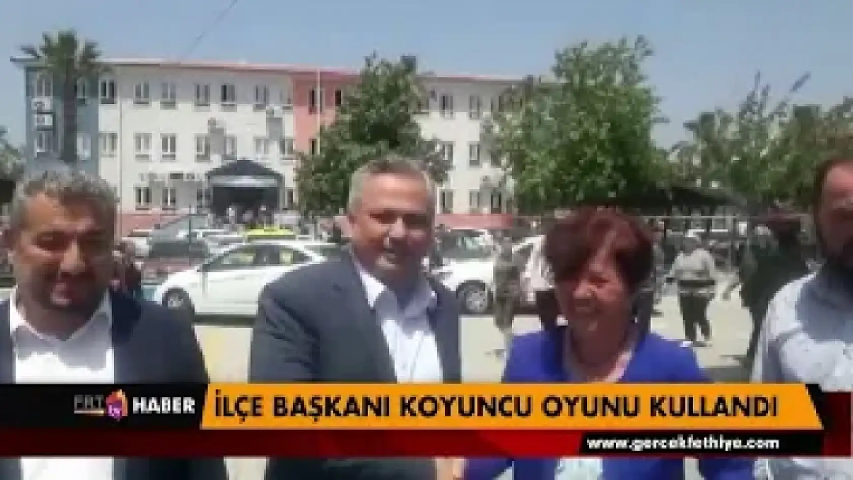 İlçe Başkanı Koyuncu oyunu kullandı