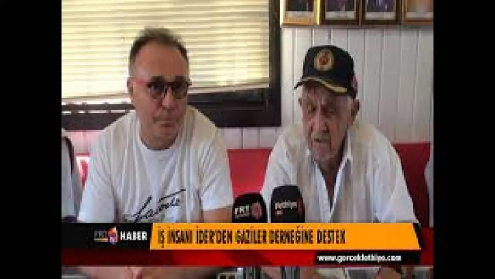 İŞ İNSANI İDER'DEN GAZİLER DERNEĞİNE DESTEK