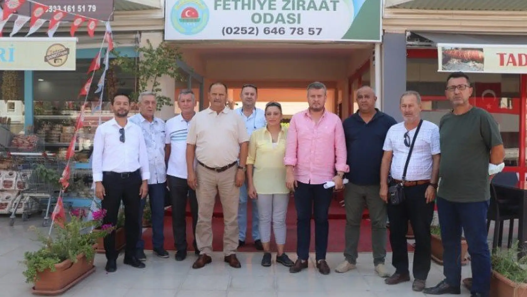 İyi Parti ilçe teşkilatından, Ziraat Odasına ziyaret