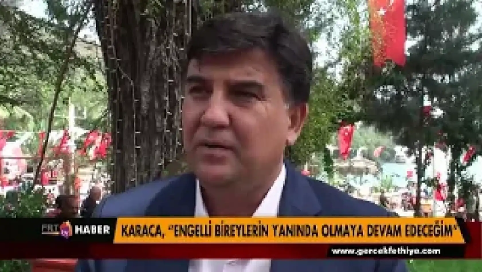 Karaca, 'Engelli bireylerin yanında olmaya devam edeceğim'