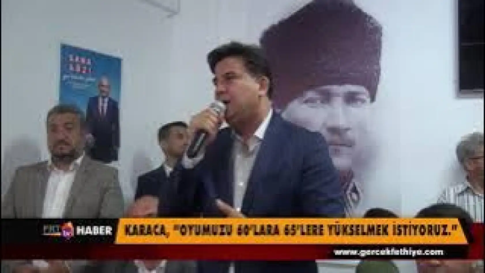 Karaca, 'Oyumuzu 60'lara 65'lere yükseltmek istiyoruz '