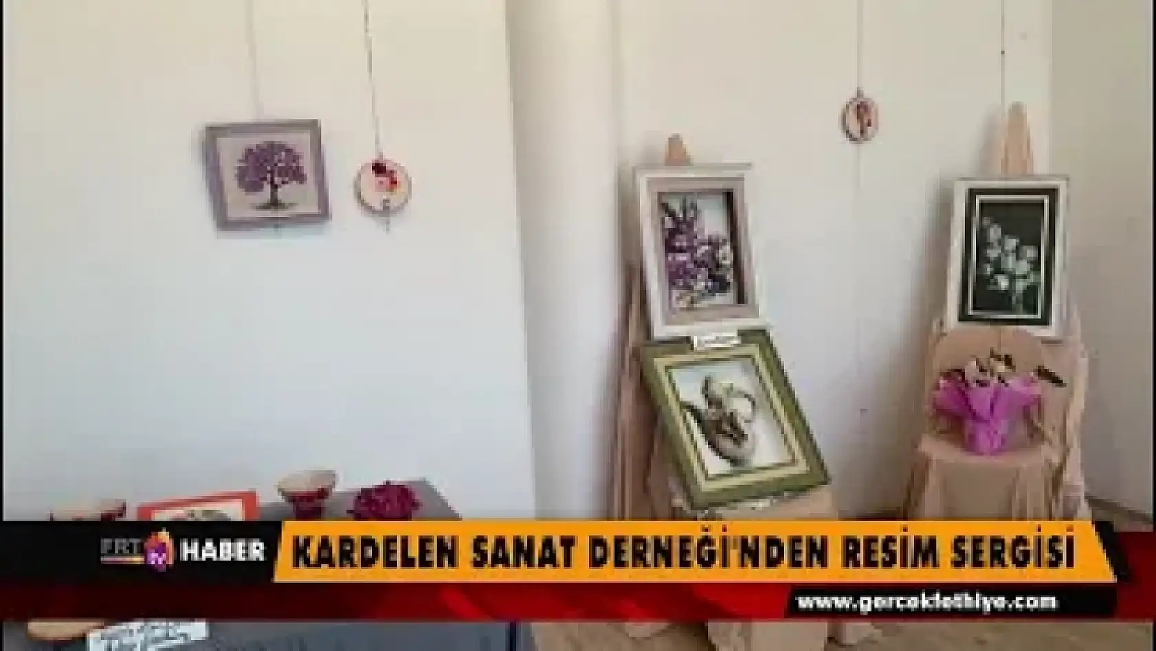 Kardelen sanat derneği'nden resim sergisi