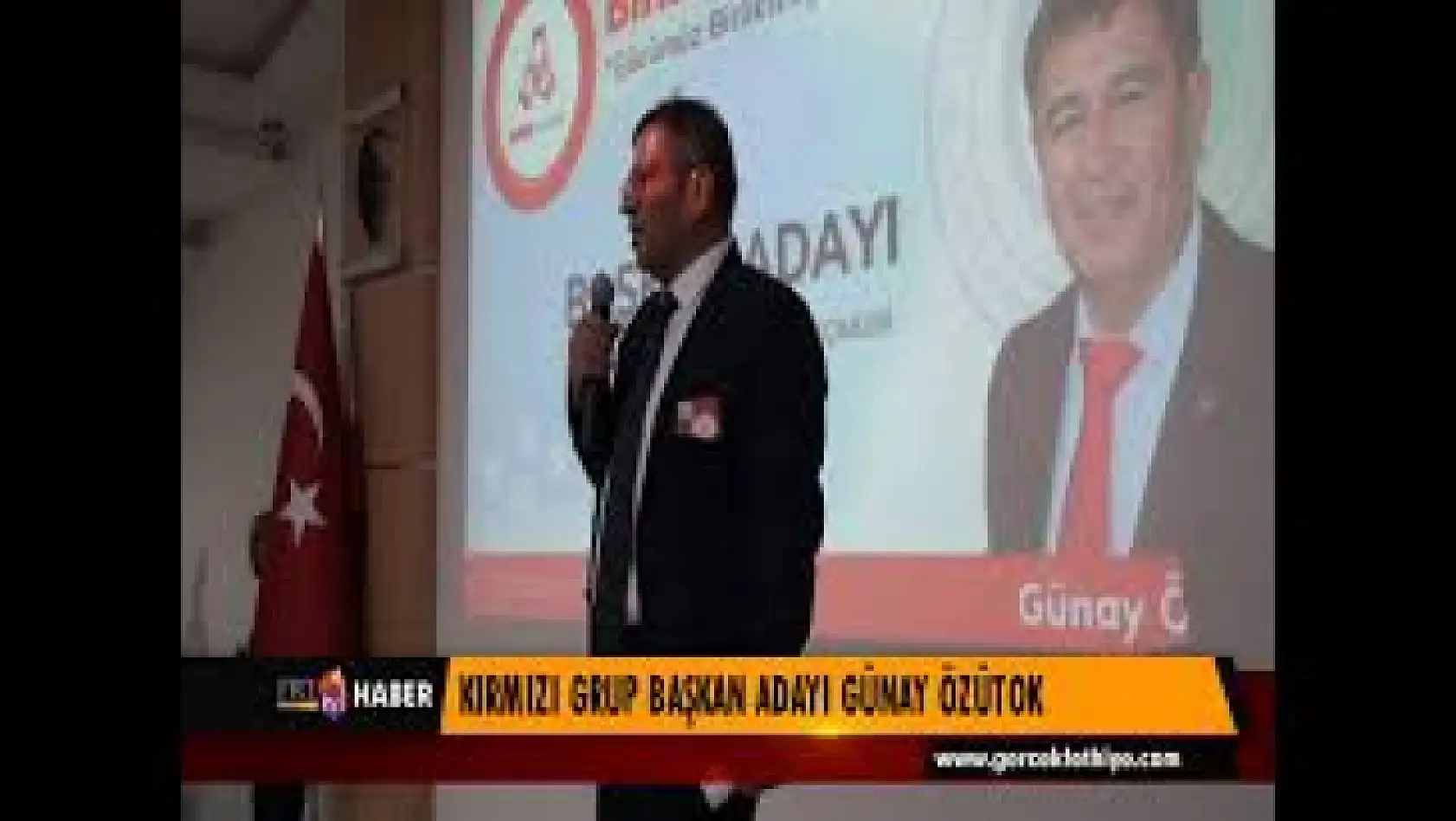 KIRMIZI GRUP BAŞKAN ADAYI GÜNAY ÖZÜTOK