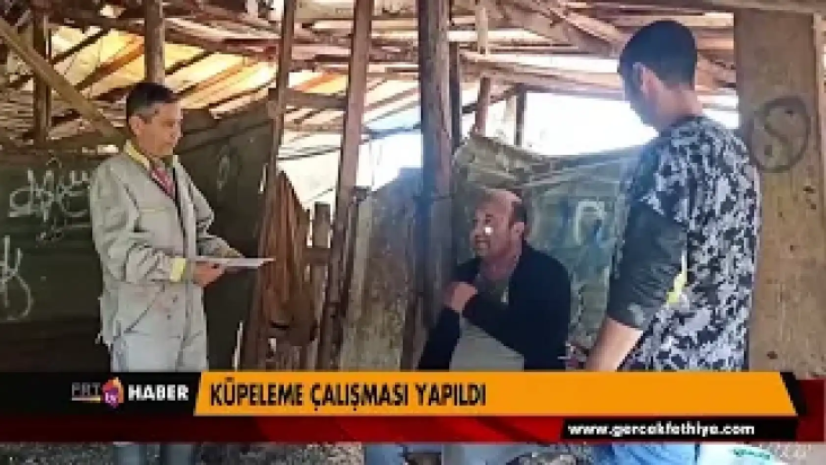 KÜPELEME ÇALIŞMASI YAPILDI