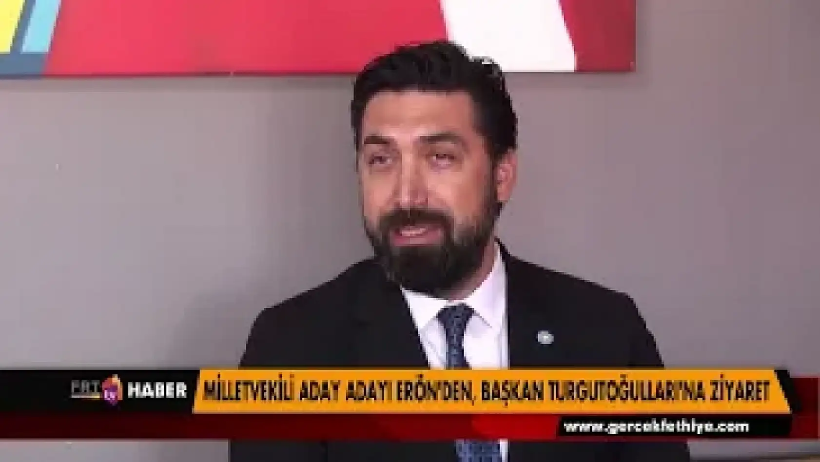 MİLLETVEKİLİ ADAY ADAYI ERÖN'DEN, BAŞKAN TURGUTOĞULLARI'NA ZİYARET