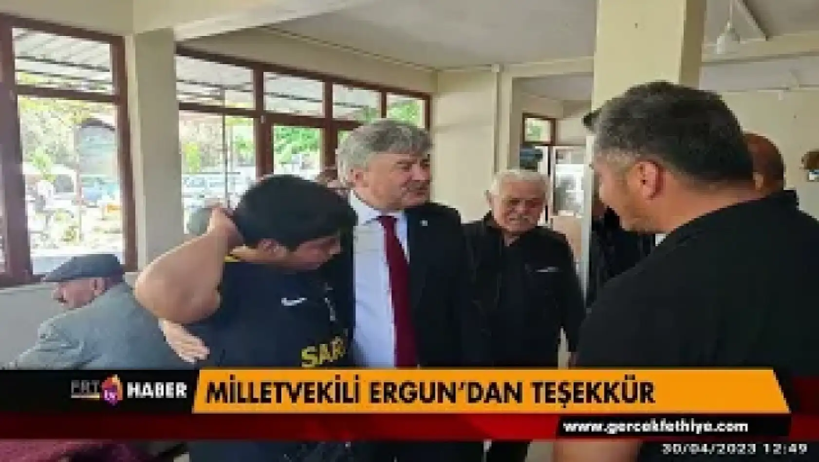 Milletvekili Ergun'dan teşekkür açıklaması