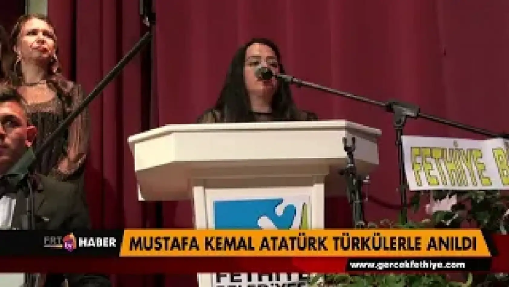 MUSTAFA KEMAL ATATÜRK TÜRKÜLERLE ANILDI