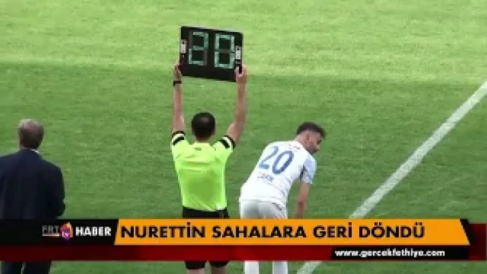 Nurettin sahalara geri döndü