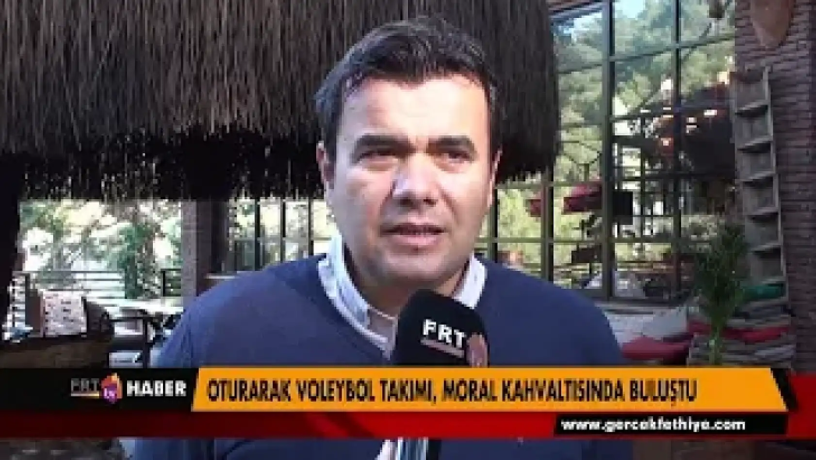 OTURARAK VOLEYBOL TAKIMI, MORAL KAHVALTISINDA BULUŞTU