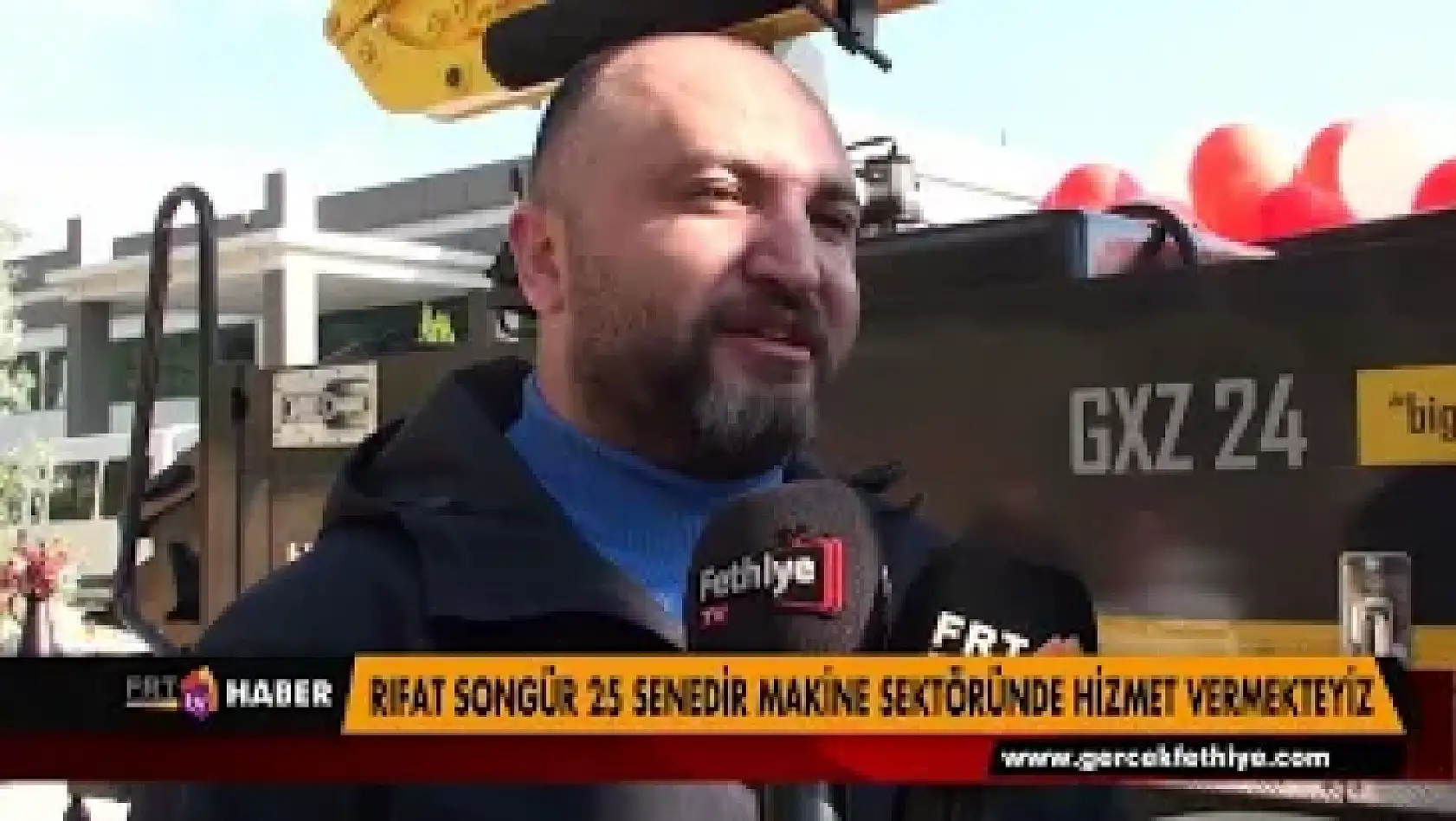 RIFAT SONGÜR 25 SENEDİR MAKİNE SEKTÖRÜNDE HİZMET VERMEKTEYİZ