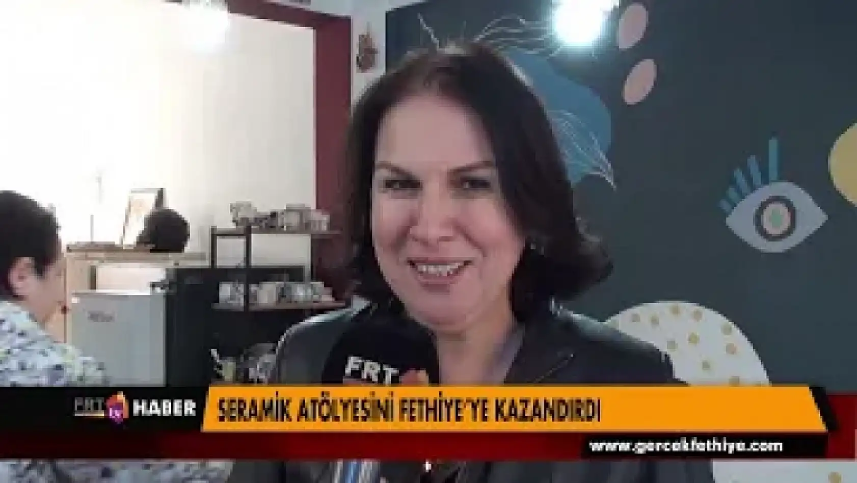 SERAMİK ATÖLYESİNİ FETHİYE'YE KAZANDIRDI