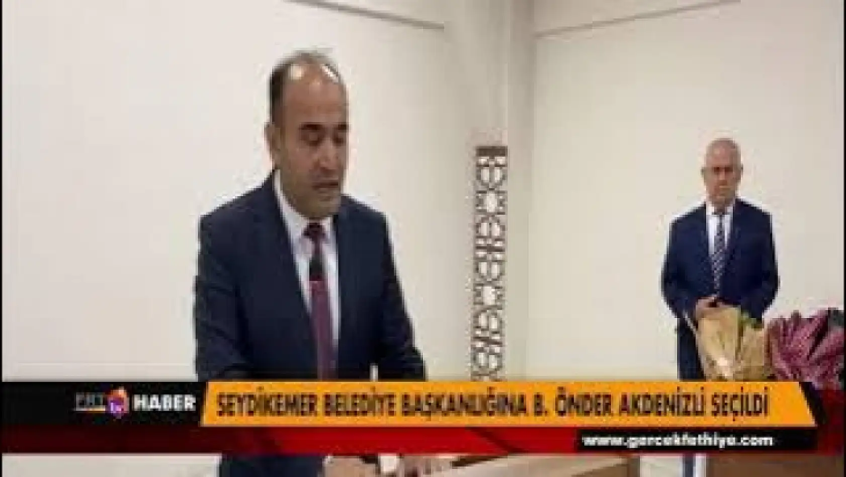 SEYDİKEMER BELEDİYE BAŞKANLIĞINA ÖNDER AKDENİZLİ SEÇİLDİ