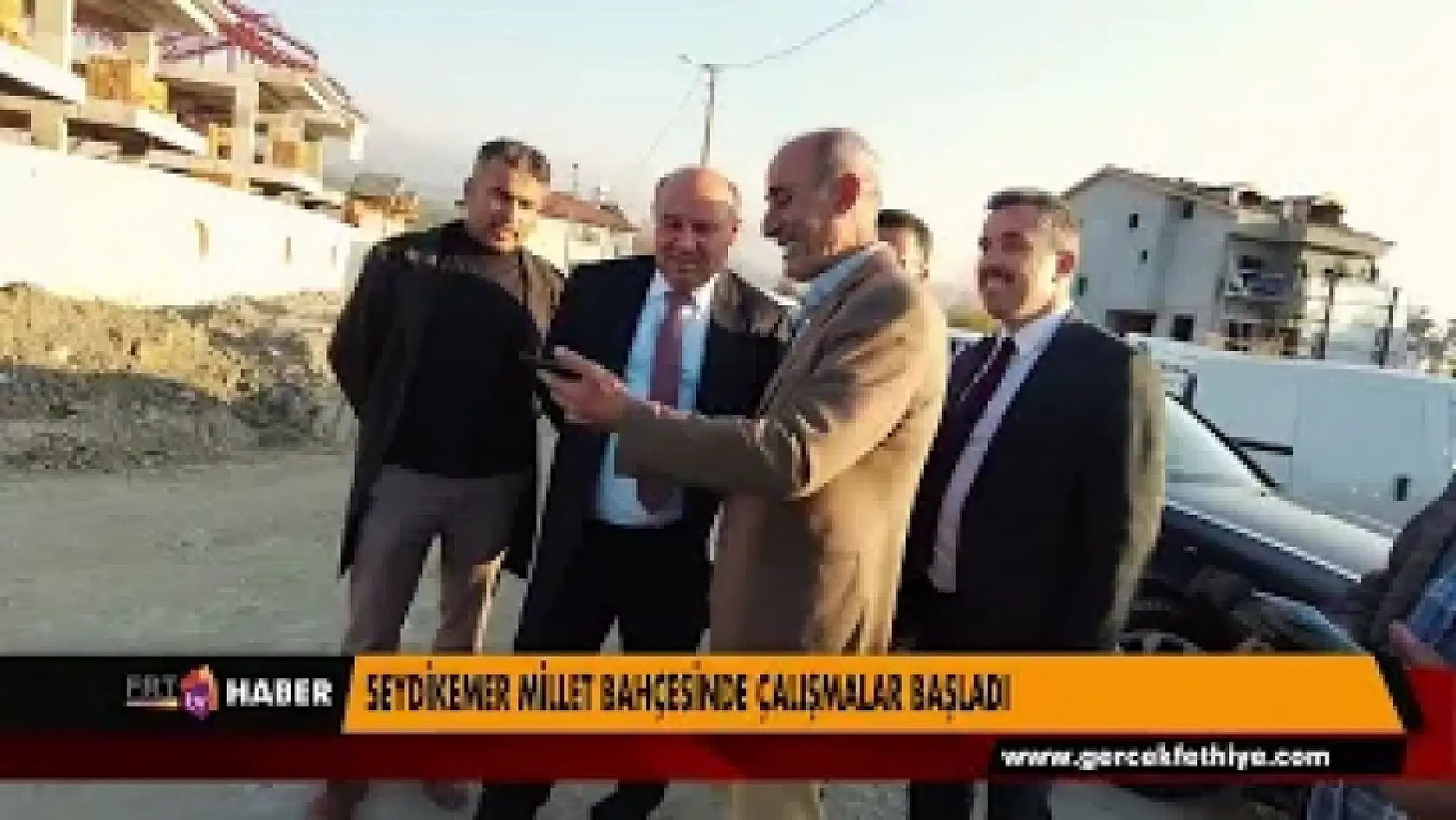 SEYDİKEMER MİLLET BAHÇESİNDE ÇALIŞMALAR BAŞLADI