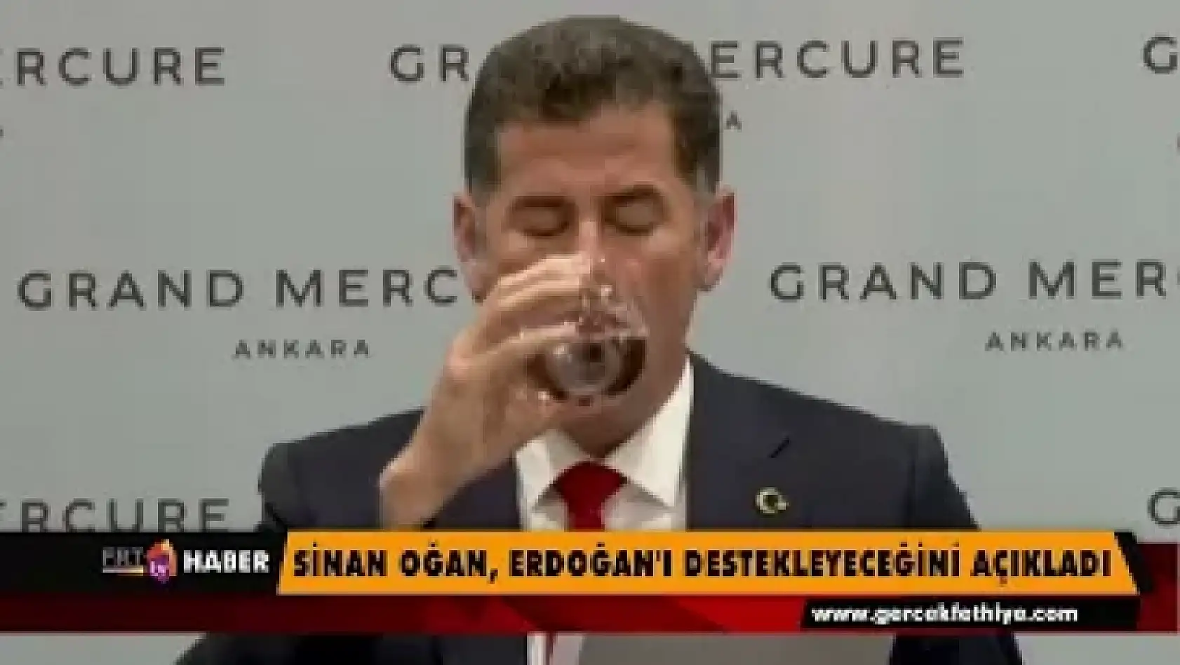 Sinan Oğan, Erdoğan'ı destekleyeceğini açıkladı