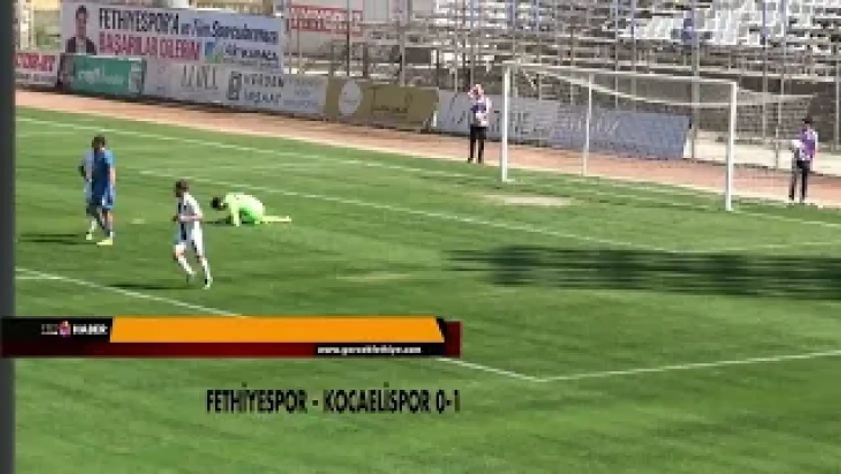 TFF 2 lig FETHİYESPOR KOCAELİSPOR 0-1