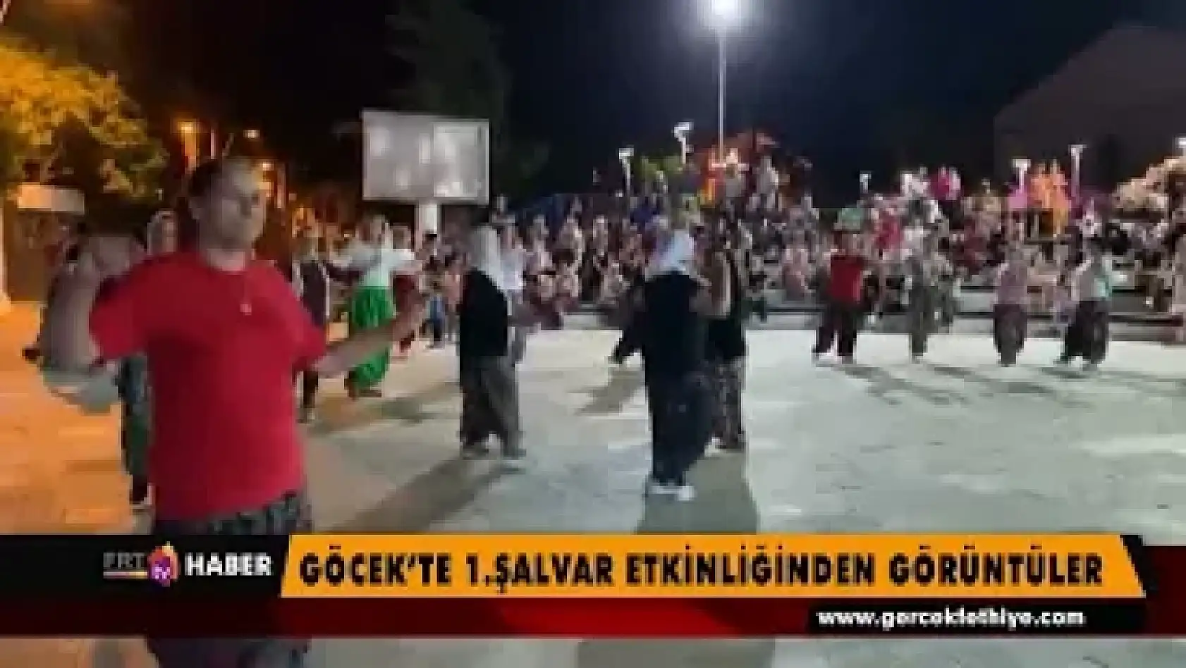 Türkmen Şenliğinde 1.Şalvar Etkinliğinden renkli görüntüler