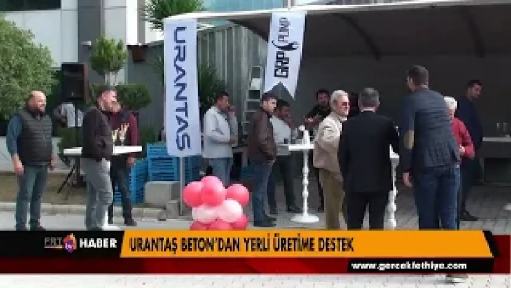 URANTAŞ BETON'DAN YERLİ ÜRETİME DESTEK