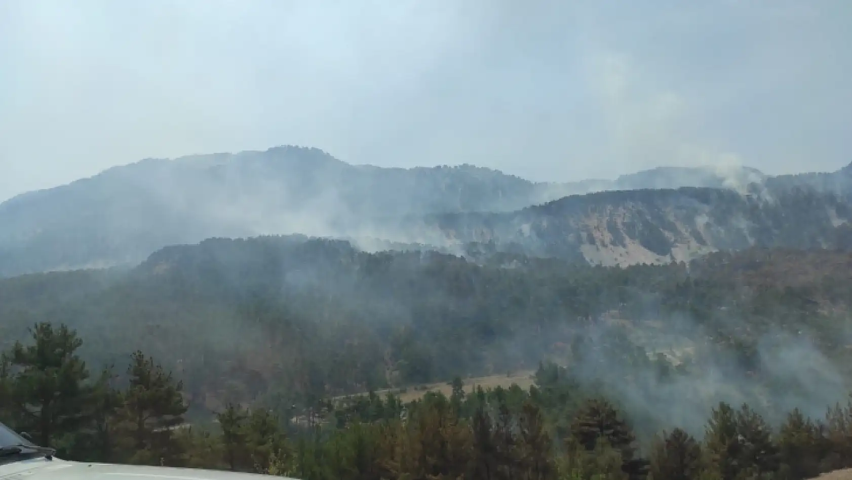 Yangın Bodrum'da kontrol altına alındı