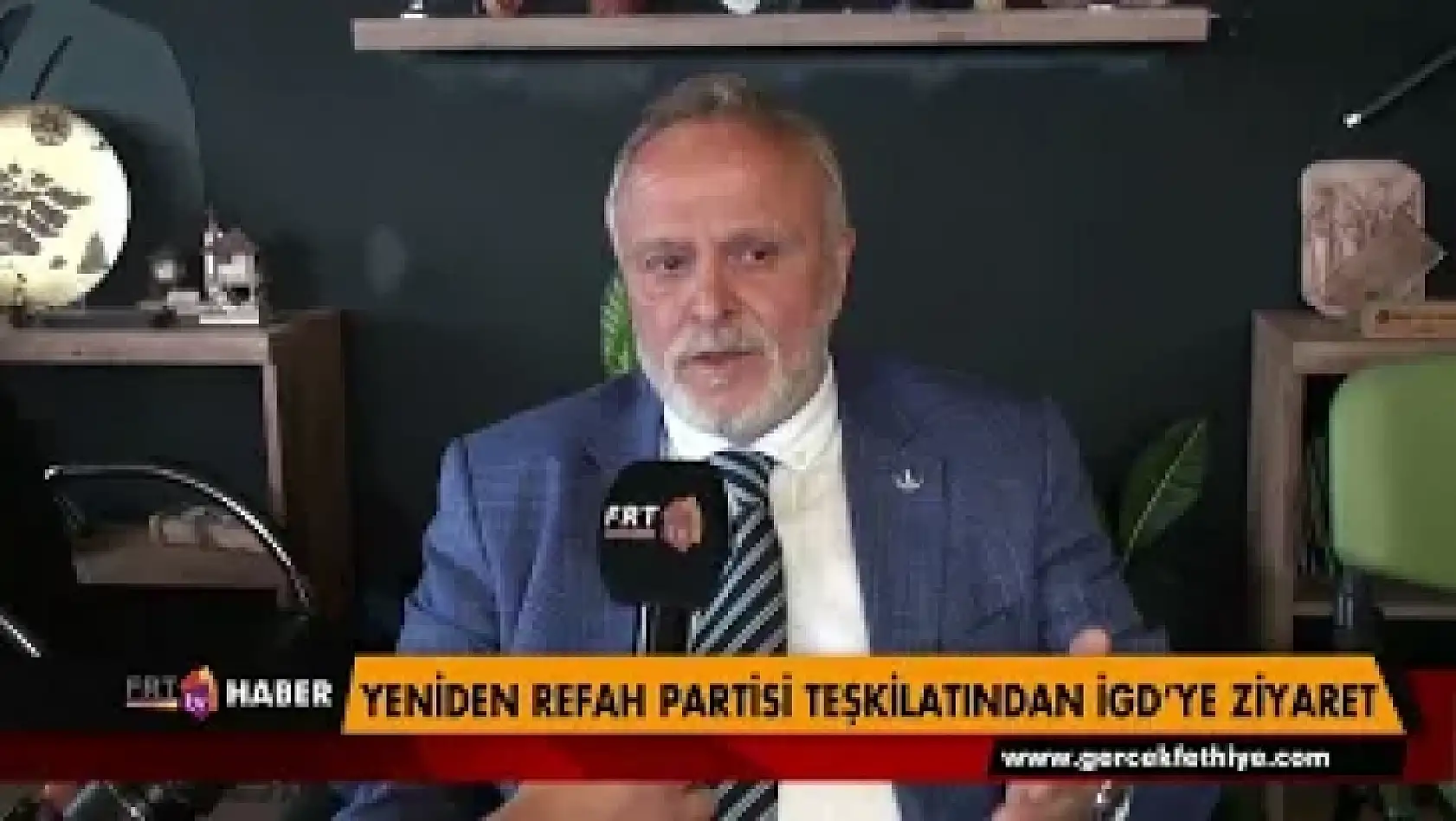 Yeniden Refah Partisi teşkilatından İGD'ye ziyaret