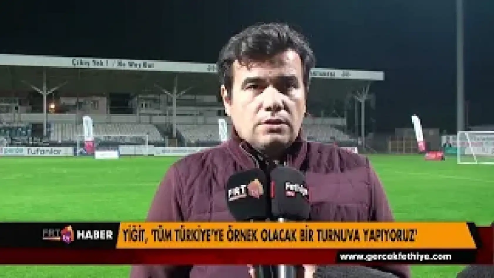 Yiğit, 'Tüm Türkiye'ye örnek olacak bir turnuva yapıyoruz