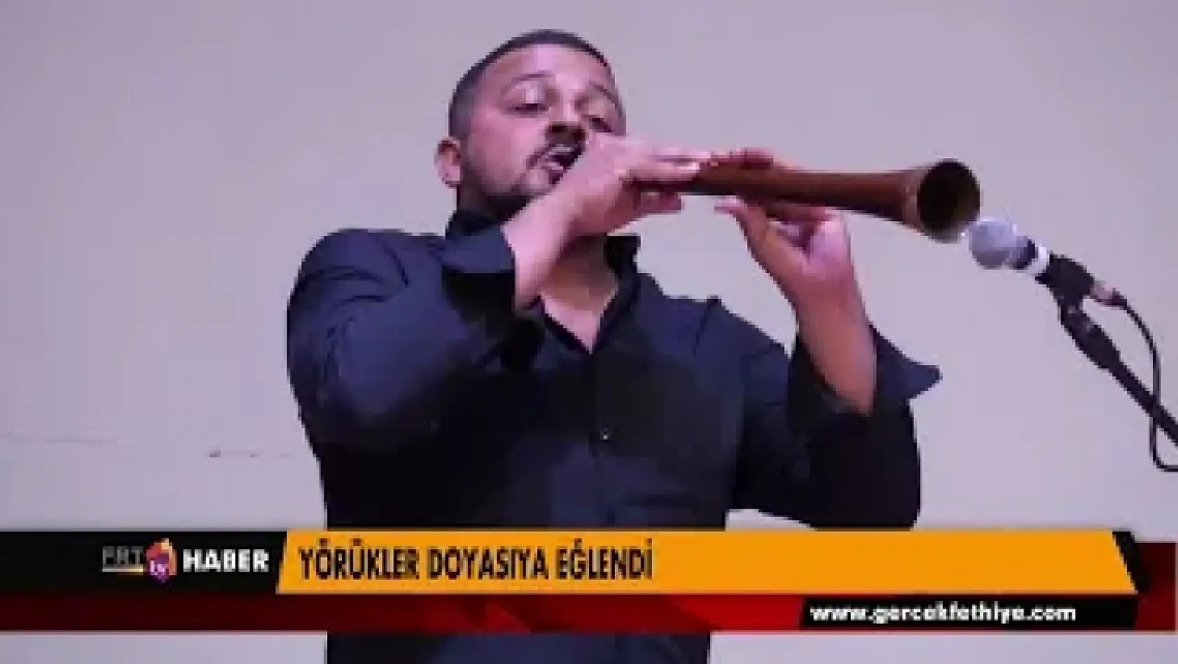 YÖRÜKLER DOYASIYA EĞLENDİ