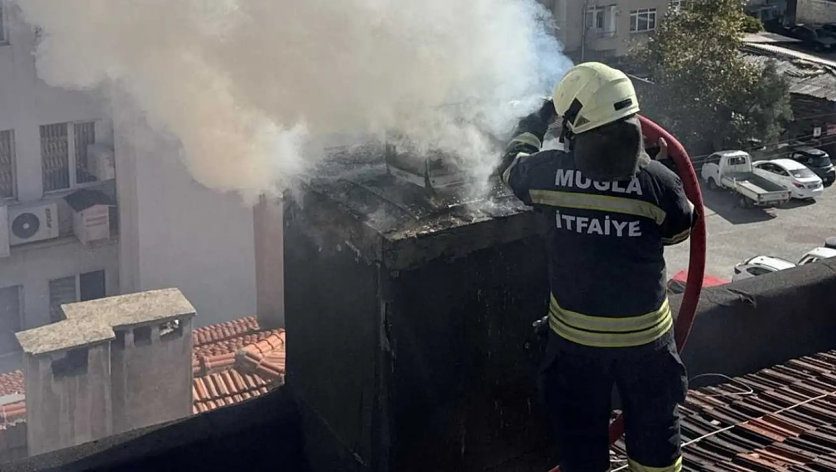 Büyükşehir İtfaiyesi'nden Baca Yangınlarına Karşı Uyarı