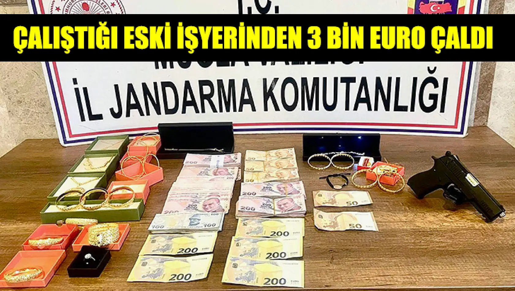 Çalıştığı Eski İşyerinden 3 Bin Euro Çaldı