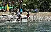 Fethiye Akmaz Plajı'nda Engelsiz Platform Yenilendi